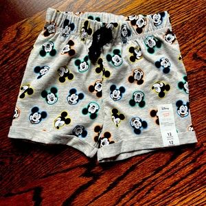 Disney x Jumping Beans Mickey shorts - 12 months - NWT